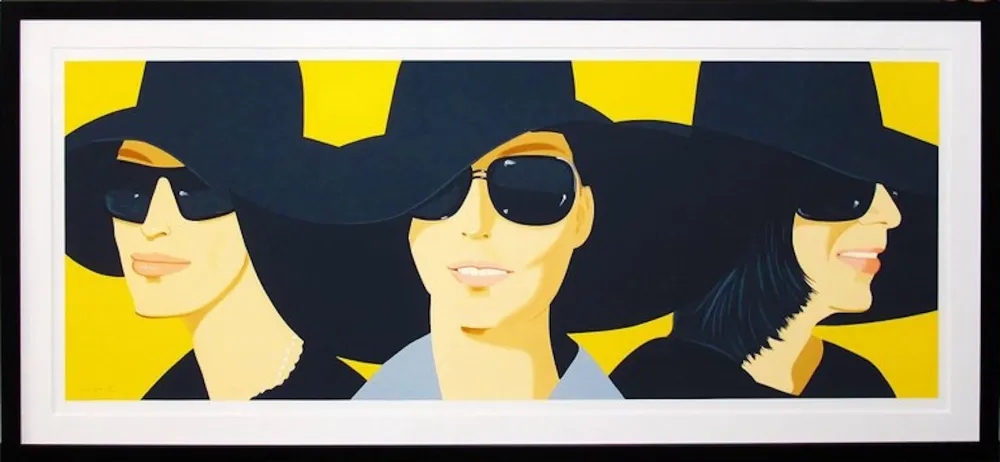 Serigrafía Katz - Black Hats 4