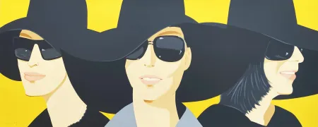 Serigrafía Katz - Black Hats IV