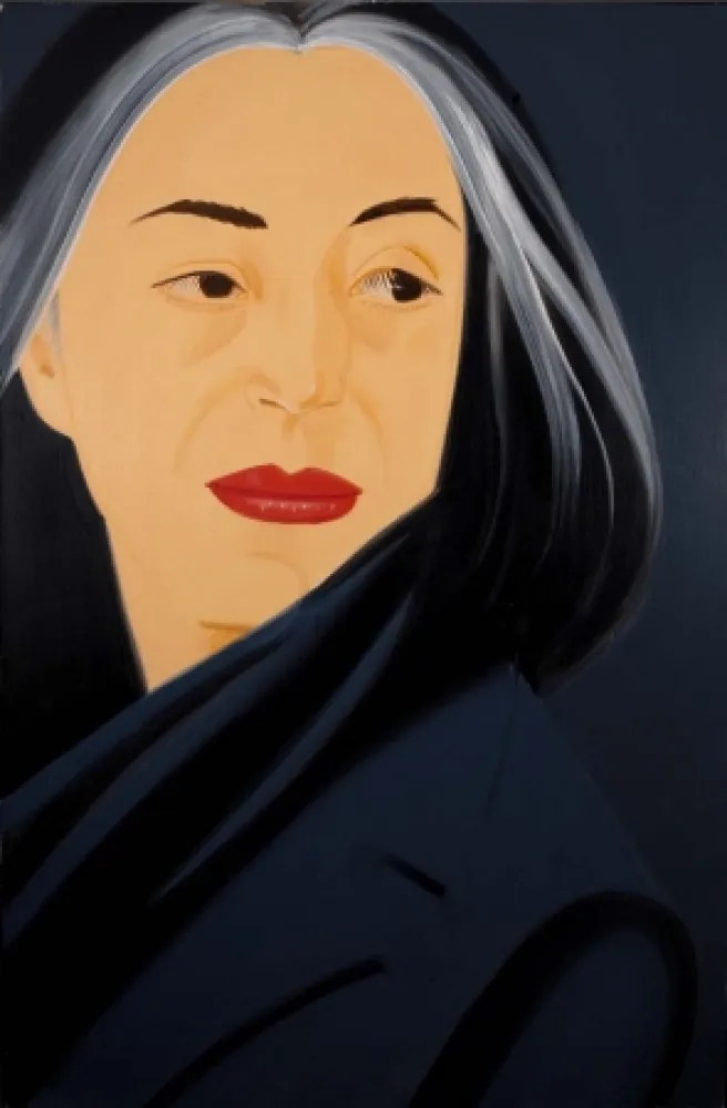 Serigrafía Katz - Black Scarf