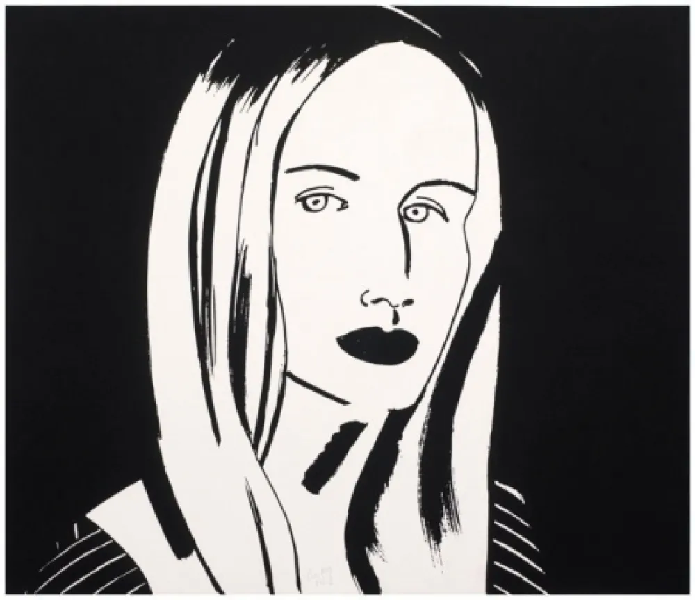 Aguafuerte Katz - Christine