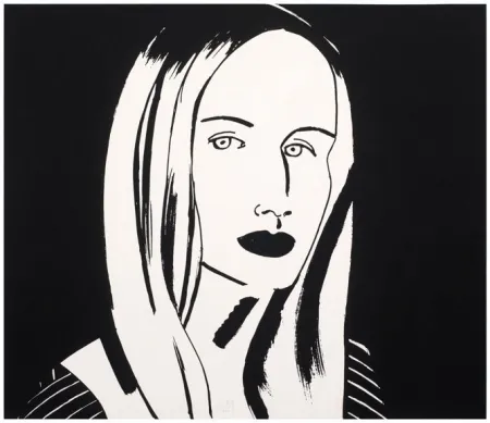 Aguafuerte Katz - Christine