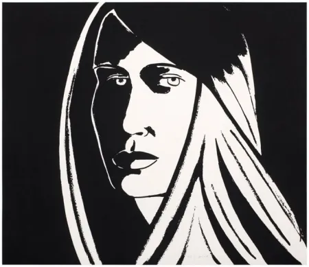 Aguafuerte Katz - Elizabeth II