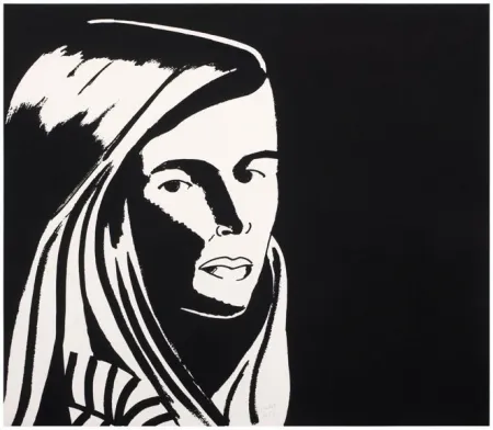 Aguafuerte Katz - Elizabeth III