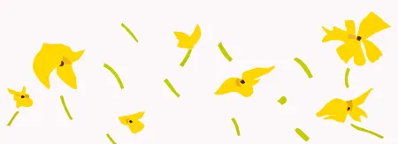 Grabado En Madera Katz - Flowers in the Wind