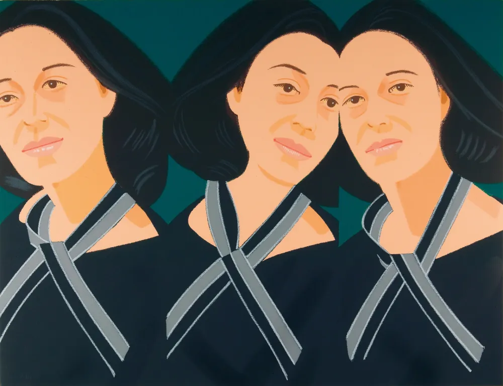 Serigrafía Katz - Grey Ribbon