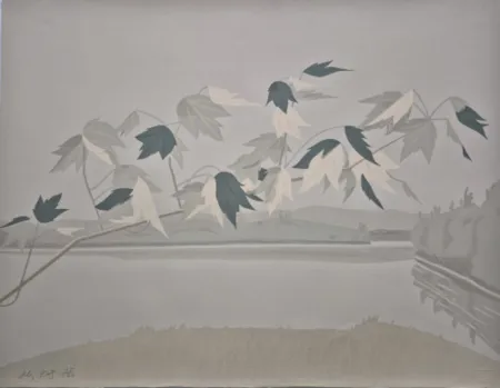 Litografía Katz - Late July 2