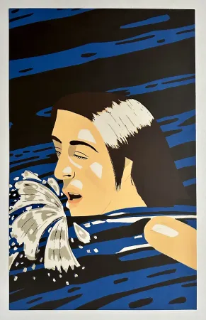 Serigrafía Katz - Olympic Swimmer