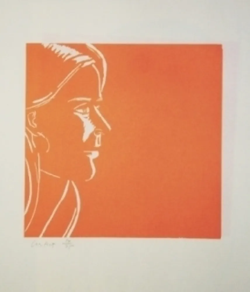 Grabado En Madera Katz - Pink Kym