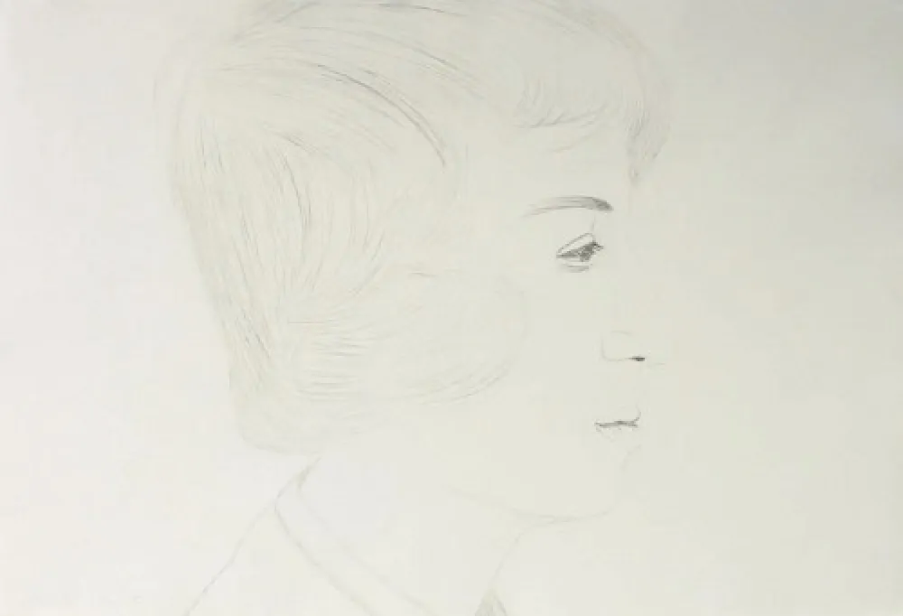 Grabado Katz - Profile of Vincent