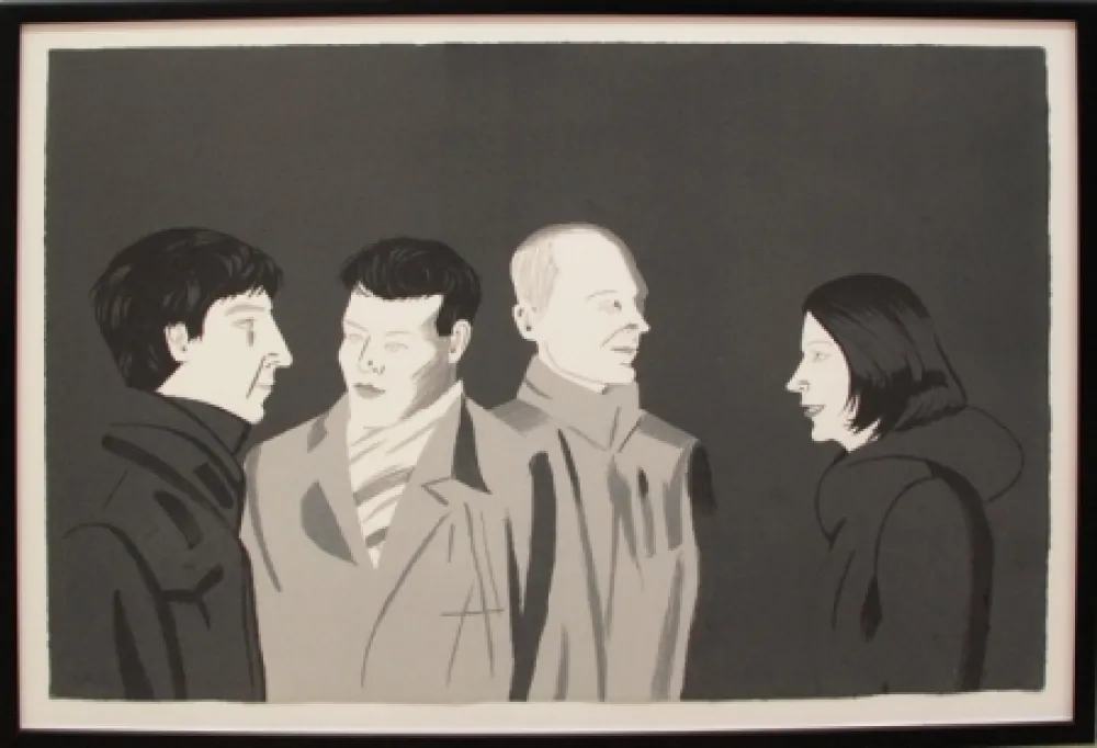 Serigrafía Katz - Unfamiliar Image