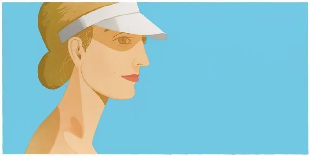 Aguafuerte Y Aguatinta Katz - White visor