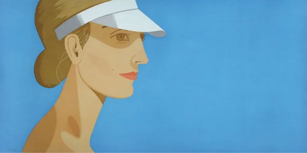 Aguafuerte Y Aguatinta Katz - White Visor