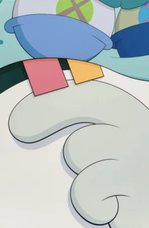 Serigrafía Kaws - Blame Game IX