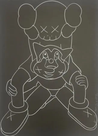 Serigrafía Kaws - Companion vs Astroboy