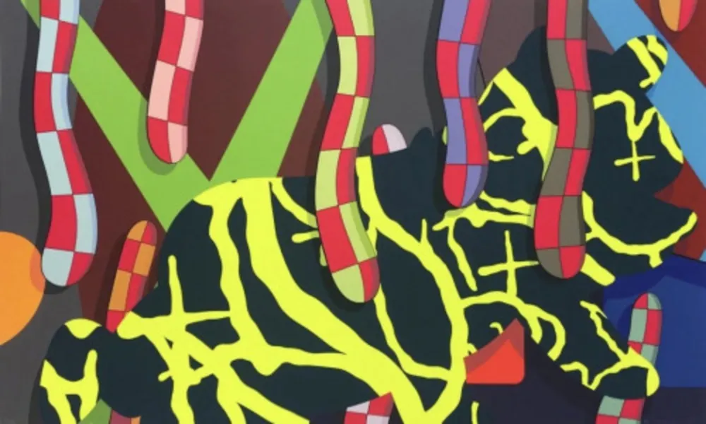 Serigrafía Kaws - Far Far Down