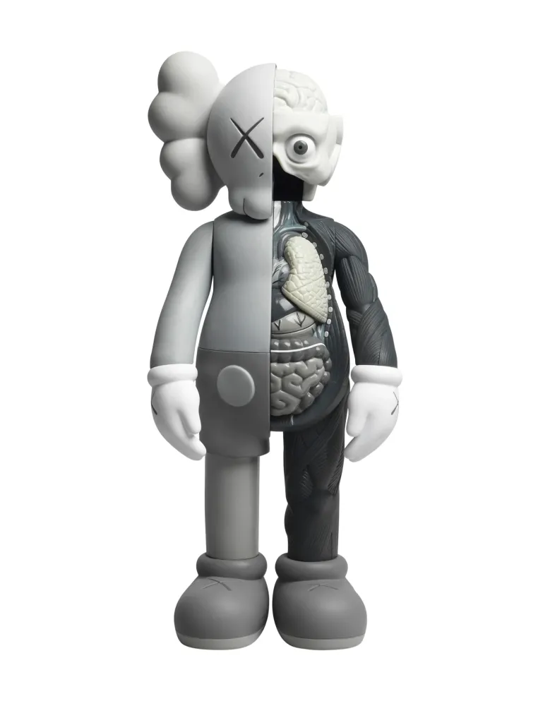 Múltiple Kaws - Four foot - grey dissected