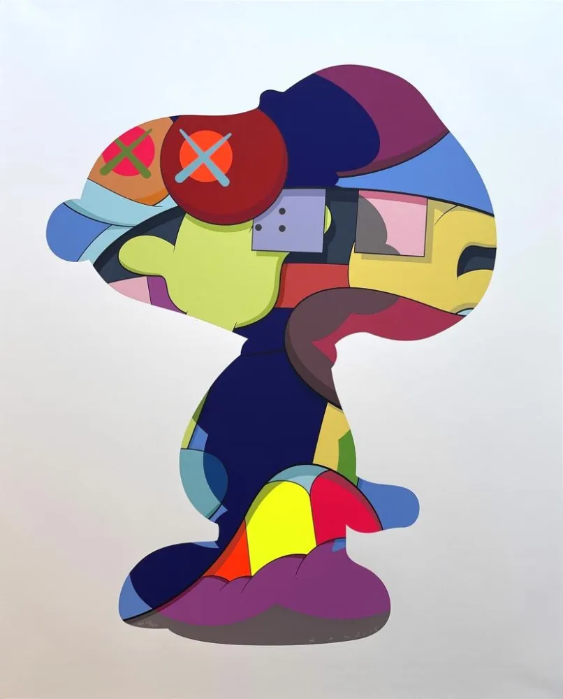 Serigrafía Kaws - No One's Home