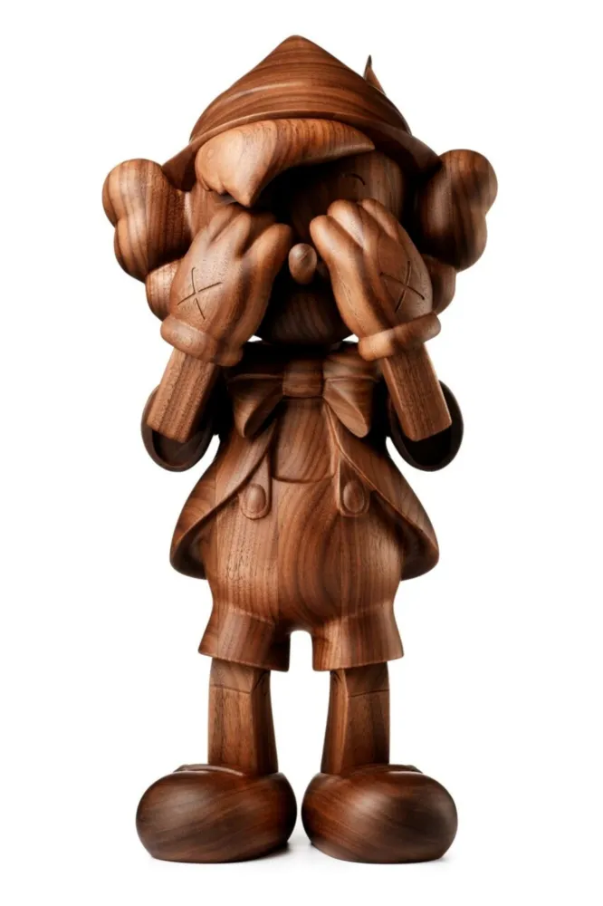 Grabado En Madera Kaws - Pinocchio