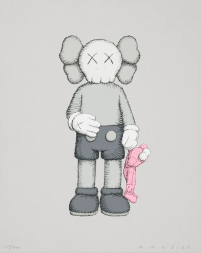 Serigrafía Kaws - Share