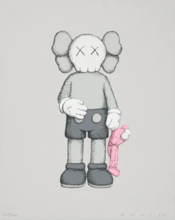 Serigrafía Kaws - Share