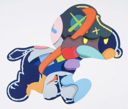 Serigrafía Kaws - Stay Steady