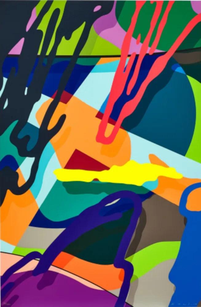 Serigrafía Kaws - Tension No. 2