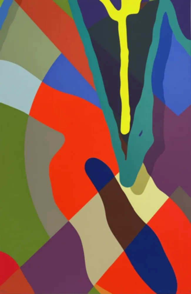 Serigrafía Kaws - Tension No. 6