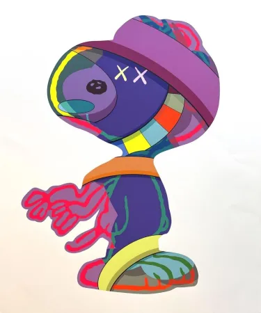 Serigrafía Kaws - The Things That Comfort