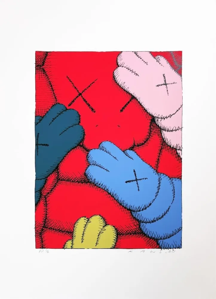 Serigrafía Kaws - Urge (10)