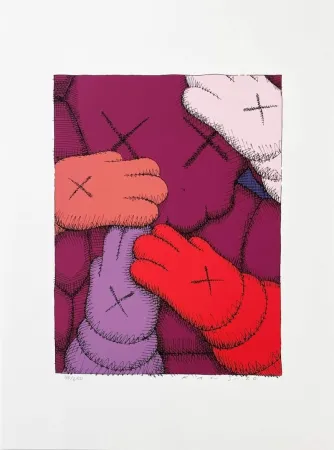 Serigrafía Kaws - Urge (2)