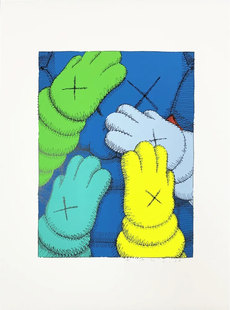 Serigrafía Kaws - Urge (3)