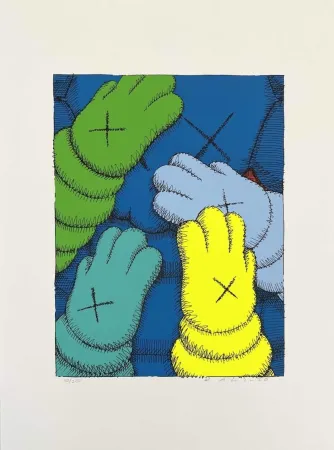 Serigrafía Kaws - Urge (3)