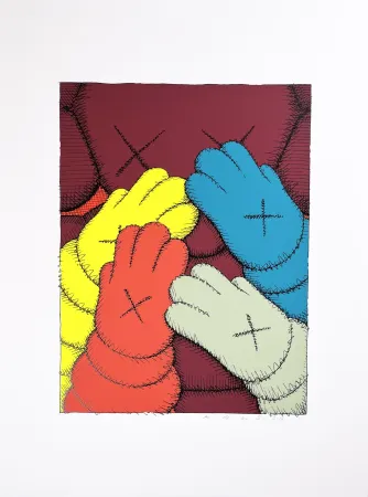 Serigrafía Kaws - Urge (4)