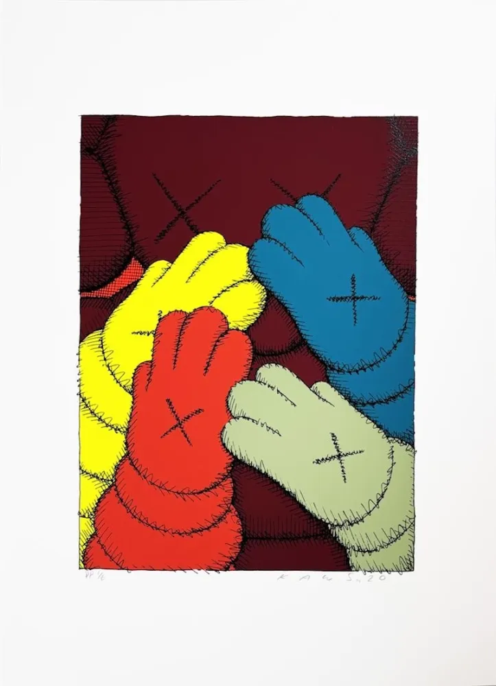 Serigrafía Kaws - Urge (4)
