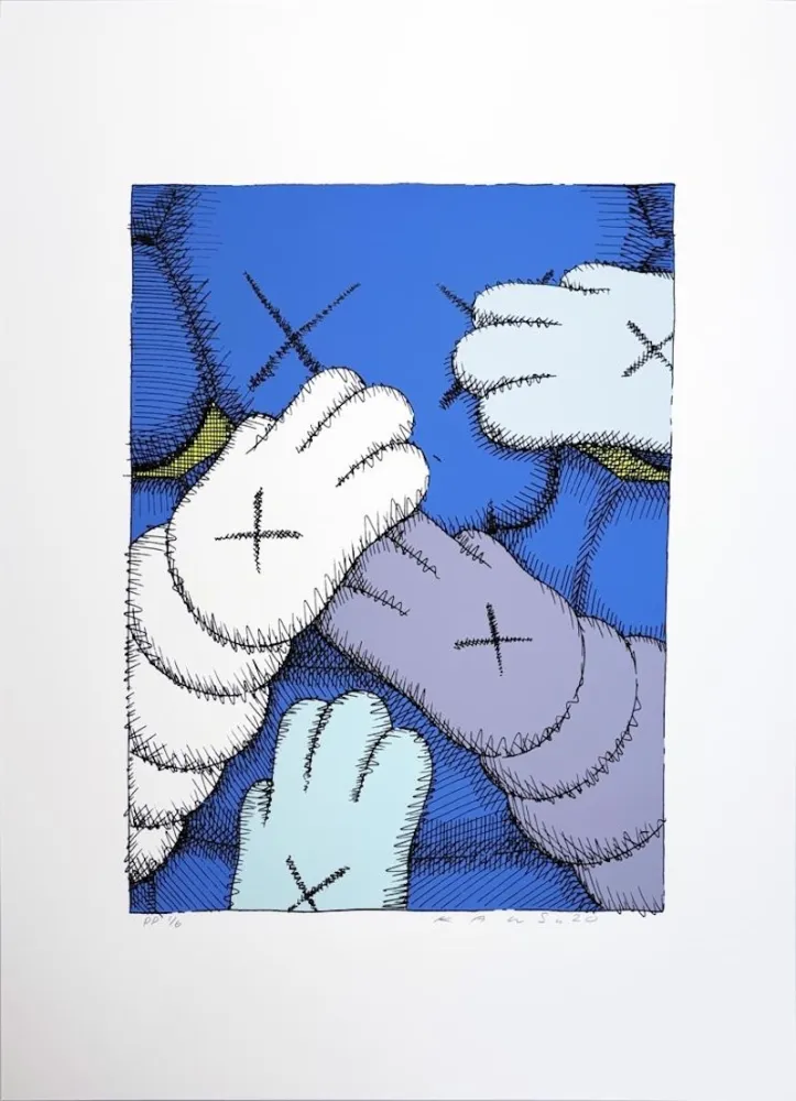 Serigrafía Kaws - Urge (6)