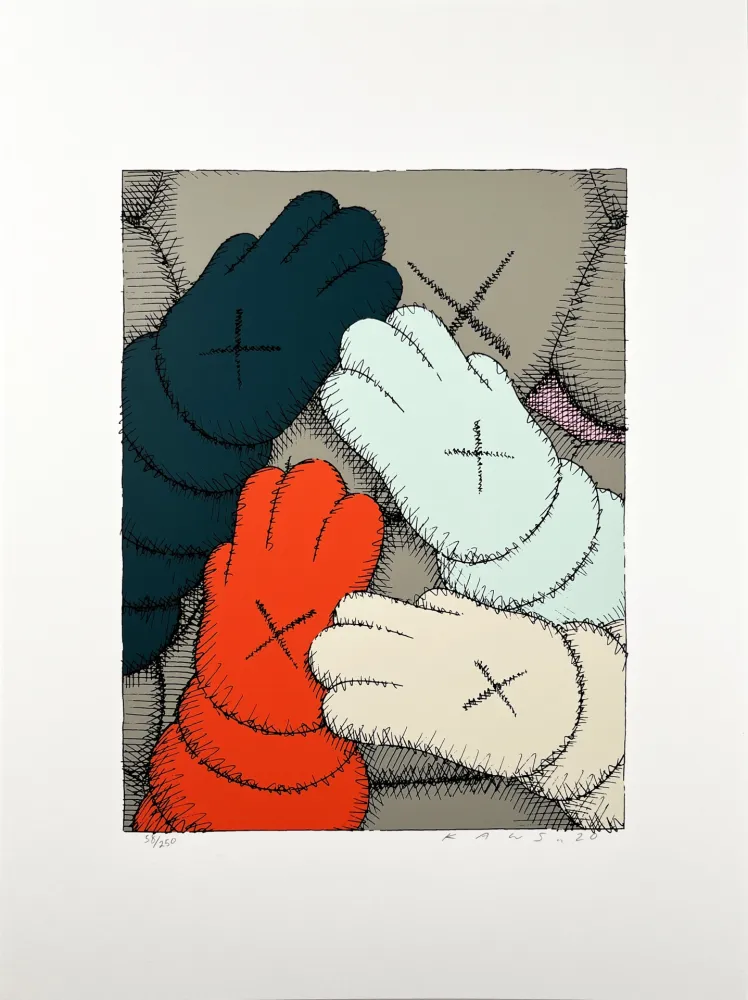 Serigrafía Kaws - Urge (7)