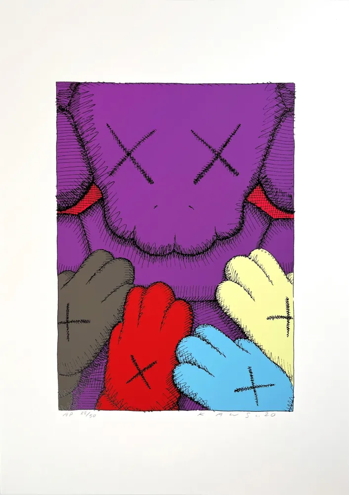 Serigrafía Kaws - Urge (8)