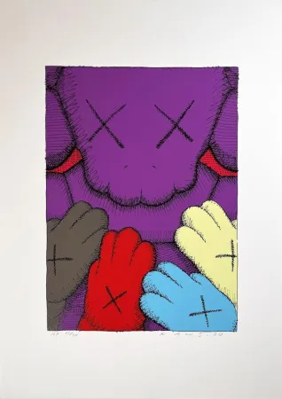 Serigrafía Kaws - Urge (8)