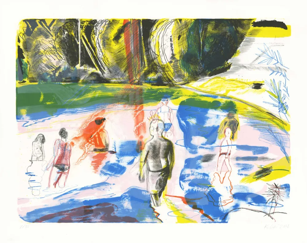 Litografía Kebbi - Sans titre