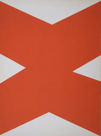 Litografía Kelly - Abstract Composition (E), 1958