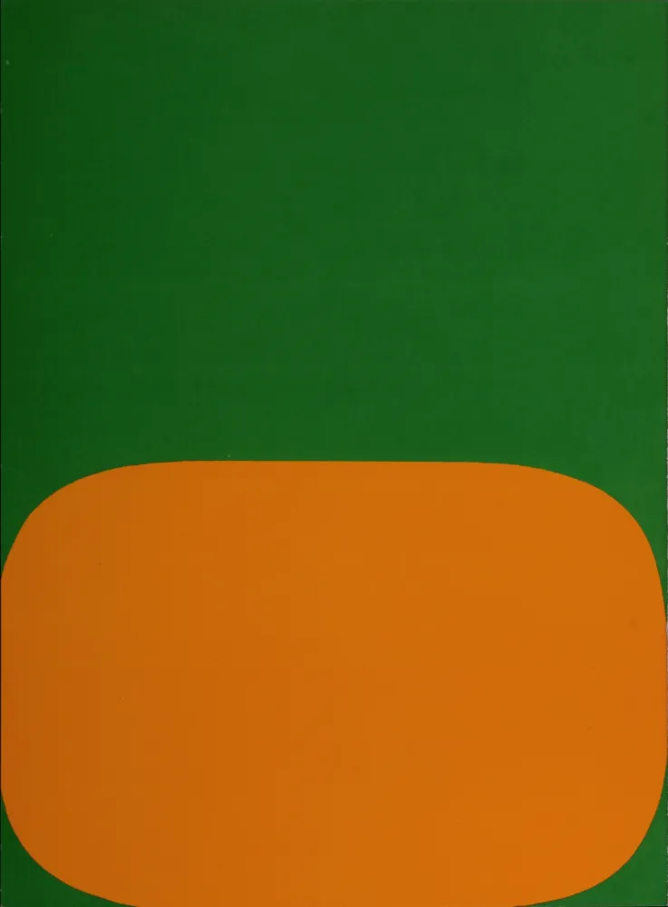 Litografía Kelly - Abstract Composition (I), 1964