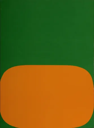 Litografía Kelly - Abstract Composition (I), 1964