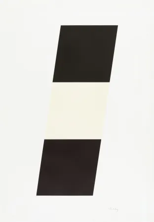 Litografía Kelly - Black/White/Black