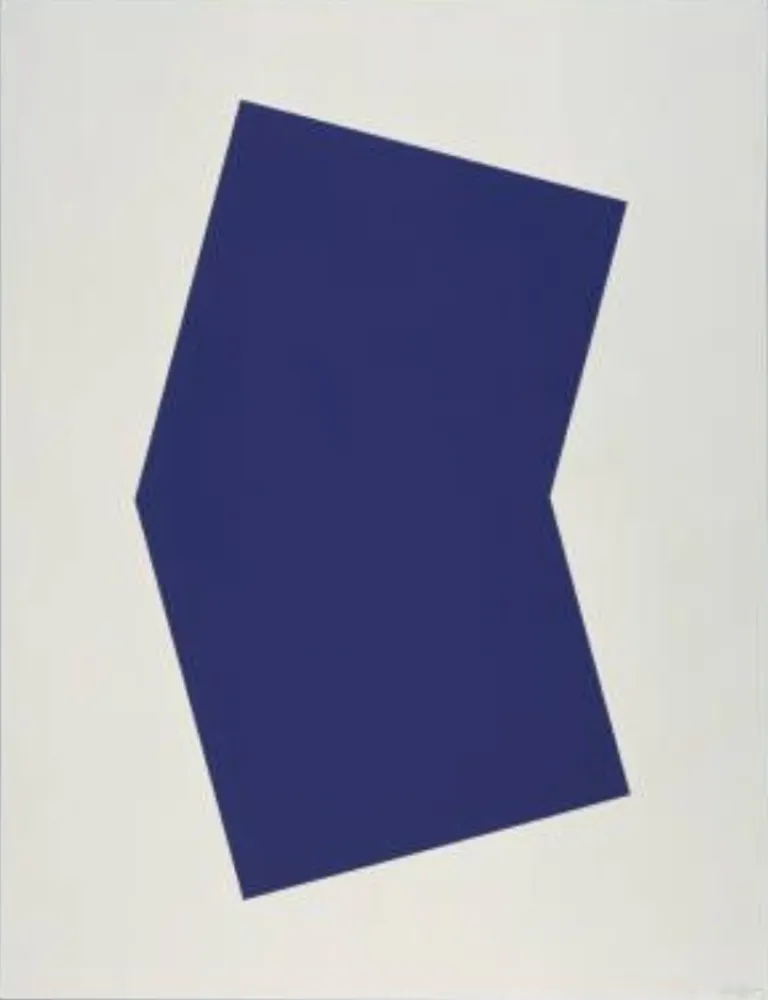 Litografía Kelly - Blue