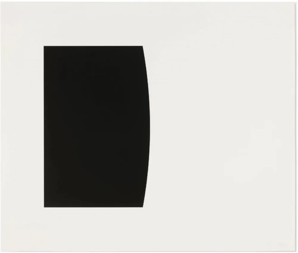 Litografía Kelly - Canigou - from the Third Curve series