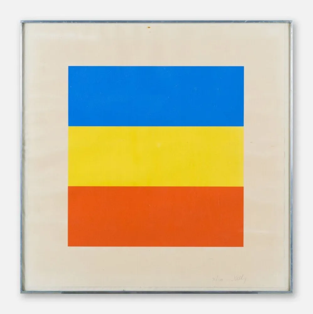 Serigrafía Kelly - Red, Yellow, Blue.