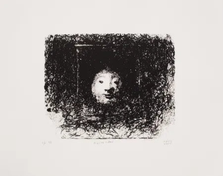 Litografía Kern - Figure libre