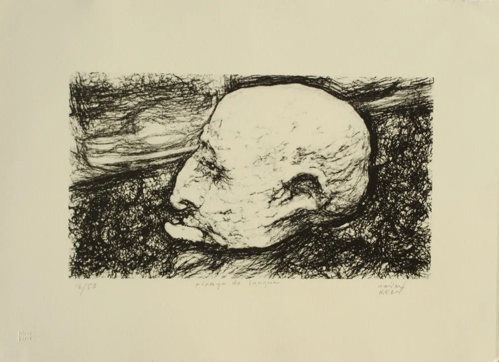 Litografía Kern - Tirage de langue