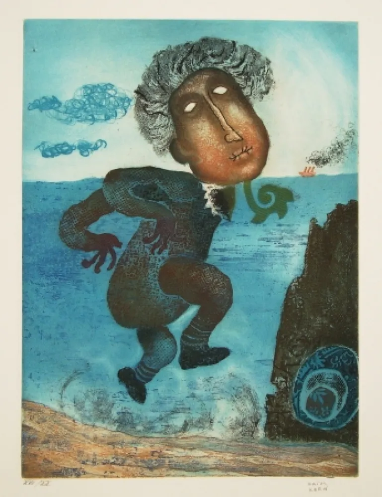 Aguafuerte Y Aguatinta Kern - Titre inconnu