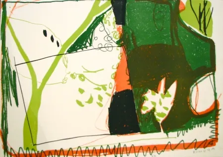 Litografía Kimura - Untitled